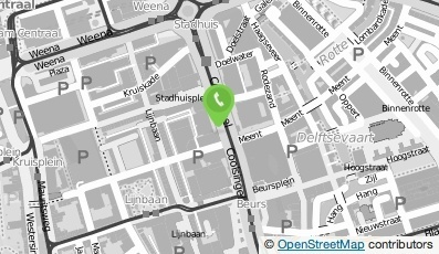 Bekijk kaart van Has Döner Kebab Express Coolsingel in Rotterdam