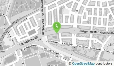 Bekijk kaart van F.R. van der Stek MO  in Schiedam