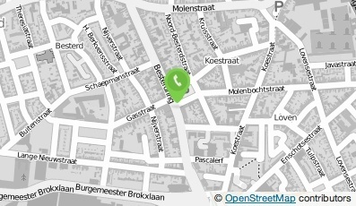 Bekijk kaart van Primera Goosen in Tilburg
