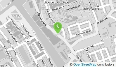 Bekijk kaart van Rue de la Harpe in Groningen