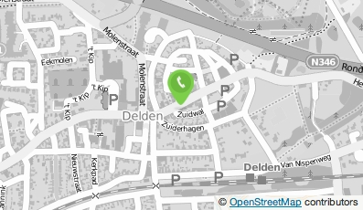 Bekijk kaart van BTKzorg in Delden