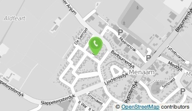 Bekijk kaart van T. Helder pedicure  in Menaam