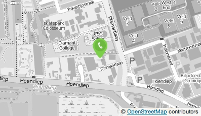 Bekijk kaart van SHP Groningen in Groningen