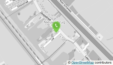 Bekijk kaart van Jachtwerf De Lier  in Nieuwebrug