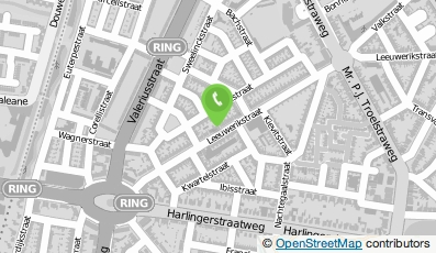 Bekijk kaart van Stichting Zakenclub CSV de Leeuwarder Zwaluwen in Leeuwarden