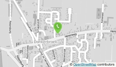 Bekijk kaart van Stichting De Tjongerwerven Christelijk Primair Onderwijs in Donkerbroek