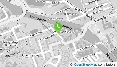 Bekijk kaart van Stg. Gereformeerde Scholengrp/ Praktijkonderw. Gomarus Coll. in Groningen