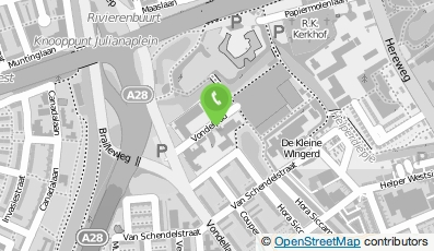 Bekijk kaart van Gomarus college Havo/vwo in Groningen