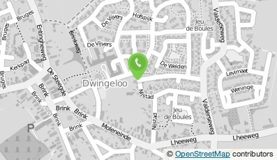 Bekijk kaart van Stichting Aan de Vaart in Dwingeloo