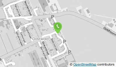 Bekijk kaart van CBS De Lichtboei in Oostwold (gemeente Oldambt Groningen)