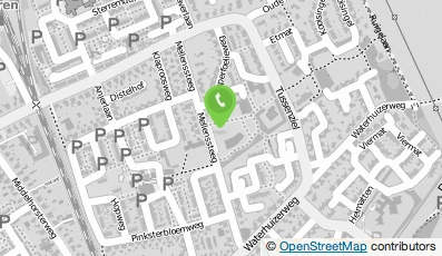 Bekijk kaart van Openbare Basisschool de Wissel in Haren (Groningen)
