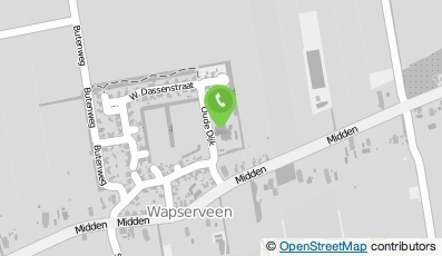Bekijk kaart van KC De Vuursteen  in Wapserveen