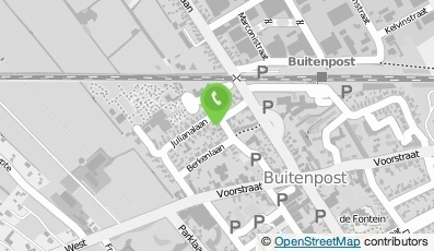 Bekijk kaart van Stichting Natuur Educatie Buitenpost in Buitenpost