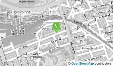 Bekijk kaart van Praktijk Wallis de Vries in Groningen