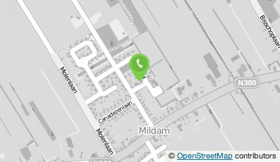 Bekijk kaart van Dialogos in Mildam