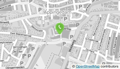Bekijk kaart van Diëtistenpraktijk Pura Vida in Appingedam