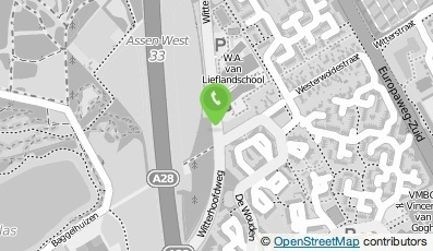 Bekijk kaart van Stichting Vr. vd WA van Lieflandschool in Assen
