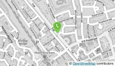 Bekijk kaart van Muziekcentrum 'De Speeldoos' in Heerenveen