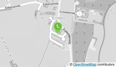 Bekijk kaart van OBS 't Echtenest in Echten (Drenthe)