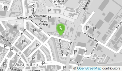 Bekijk kaart van Psychologenpraktijk Oost Groningen in t Waar