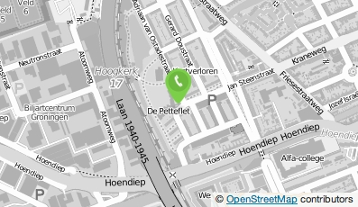 Bekijk kaart van Petteflet in Groningen
