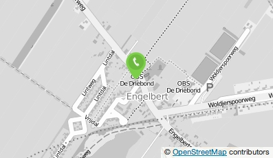 Bekijk kaart van De Driebond, locatie Engelbert in Groningen
