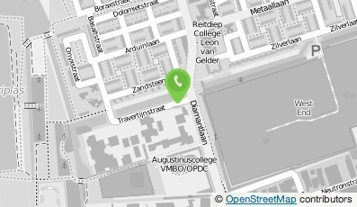 Bekijk kaart van Bekenkampschool, locatie Travertijn in Groningen