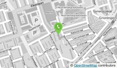 Bekijk kaart van WA van Lieflandschool, locatie Bessemoerstraat in Groningen