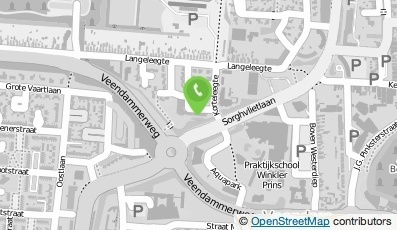 Bekijk kaart van Vereniging van Eigenaars Parkflat in Veendam
