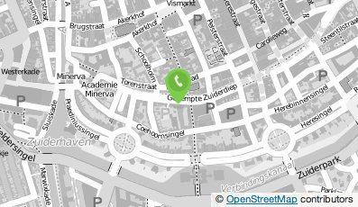 Bekijk kaart van Gemeentekantoor Gedempte Zuiderdiep in Groningen