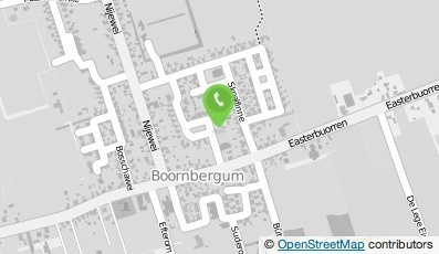 Bekijk kaart van Gymlokaal Boornbergum  in Boornbergum