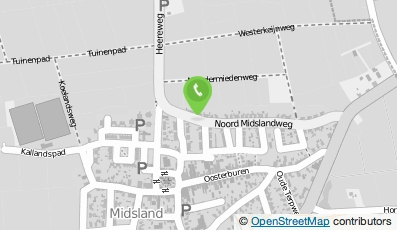 Bekijk kaart van OBS 't Hunnighouwersgat in Midsland