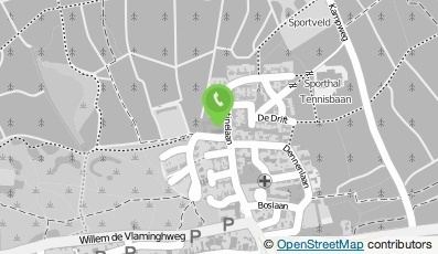 Bekijk kaart van Openb. school mid. ber.onderw. De Krijtenburg in Vlieland