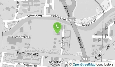 Bekijk kaart van Bouwbedrijf Schuitema en Doornbos B.V. in Appingedam