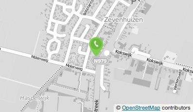 Bekijk kaart van De Boer's Broedmach.-Kleindierbehuizing in Zevenhuizen (Groningen)