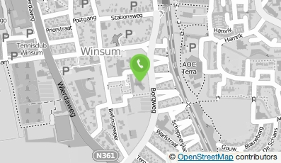 Bekijk kaart van Zorgcentrum Winkheem in Winsum (Groningen)