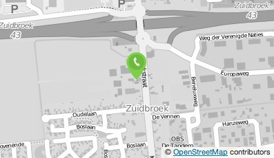 Bekijk kaart van Stg. Behoud Karakteristieke Dorpsgezichten Menterwolde in Zuidbroek