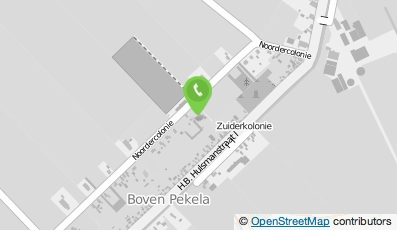 Bekijk kaart van Stichting Dorpshuis De Riggel in Nieuwe Pekela