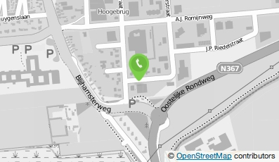 Bekijk kaart van Ambulancezorg Groningen locatie Winschoten in Winschoten