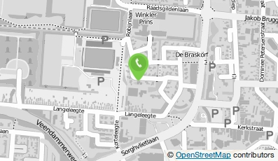 Bekijk kaart van Pedicurepraktijk Onyx  in Veendam