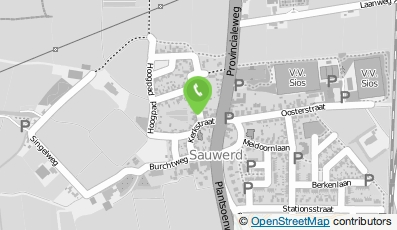 Bekijk kaart van De Live Muziek Zaak in Sauwerd