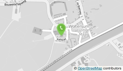 Bekijk kaart van Bs Woltersum in Woltersum