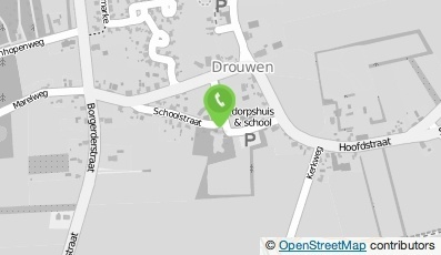 Bekijk kaart van Stichting Dorpshuis Drouwen, Bronneger en Bronnegerveen in Drouwen
