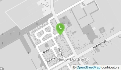 Bekijk kaart van Mevr. Hoeksema-Mast  in Nieuw-Dordrecht