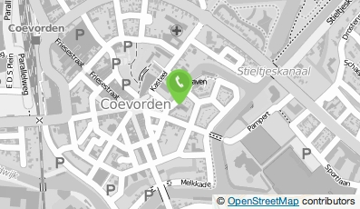 Bekijk kaart van Bibliotheek Coevorden in Coevorden