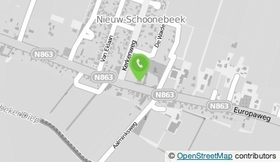 Bekijk kaart van Stichting Jeugdsoos Rumah Pemuda in Nieuw-Schoonebeek