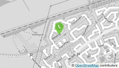 Bekijk kaart van Stichting Beheer Brede School ZuiderBreedte in Hoogeveen
