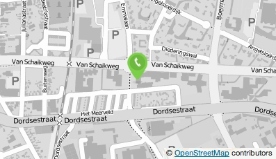 Bekijk kaart van Stichting Hondsrug College loc. 'De Es' in Emmen