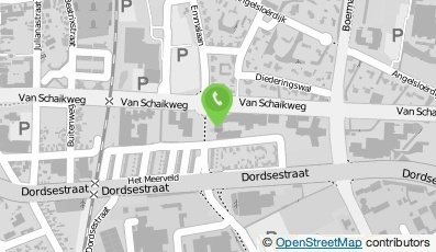 Bekijk kaart van Stichting Hondsrug Coll. loc. 'De Brink' in Emmen