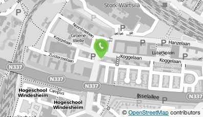 Bekijk kaart van Trajectum/Polikliniek Zwolle in Zwolle